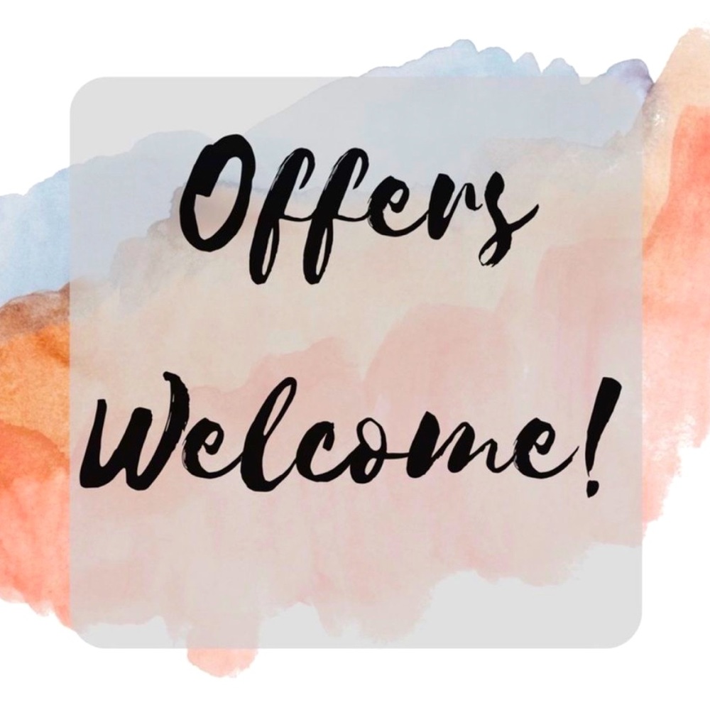 feel free to make an offer on anything you like:)